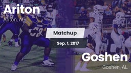 Matchup: Ariton  vs. Goshen  2017