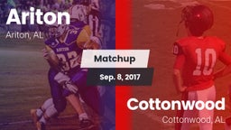 Matchup: Ariton  vs. Cottonwood  2017