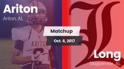Matchup: Ariton  vs. Long  2017