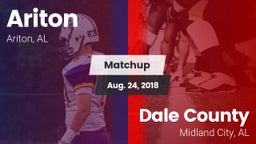 Matchup: Ariton  vs. Dale County  2018