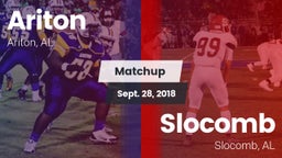 Matchup: Ariton  vs. Slocomb  2018
