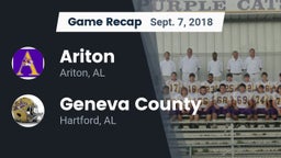 Recap: Ariton  vs. Geneva County  2018