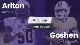 Matchup: Ariton  vs. Goshen  2019