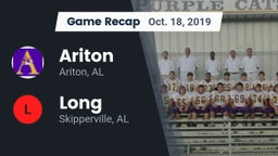 Recap: Ariton  vs. Long  2019