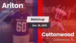 Matchup: Ariton  vs. Cottonwood  2019