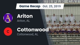 Recap: Ariton  vs. Cottonwood  2019