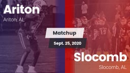 Matchup: Ariton  vs. Slocomb  2020