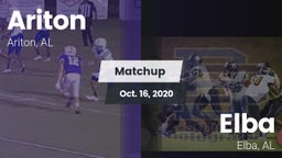 Matchup: Ariton  vs. Elba  2020