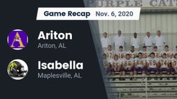 Recap: Ariton  vs. Isabella  2020