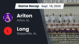 Recap: Ariton  vs. Long  2020