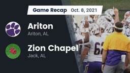 Recap: Ariton  vs. Zion Chapel  2021