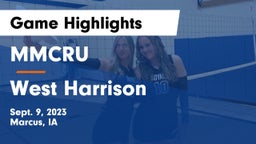 MMCRU  vs West Harrison  Game Highlights - Sept. 9, 2023
