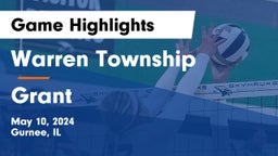 Warren Township  vs Grant  Game Highlights - May 10, 2024