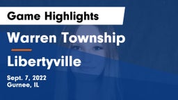 Warren Township  vs Libertyville  Game Highlights - Sept. 7, 2022