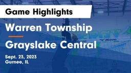 Warren Township  vs Grayslake Central  Game Highlights - Sept. 23, 2023