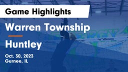 Warren Township  vs Huntley Game Highlights - Oct. 30, 2023