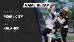 Recap: Pearl City  vs. Kalaheo  2016
