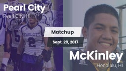 Matchup: Pearl City High vs. McKinley  2017