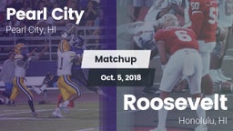 Matchup: Pearl City High vs. Roosevelt  2018