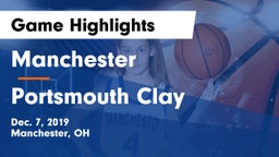 Manchester  vs Portsmouth Clay Game Highlights - Dec. 7, 2019