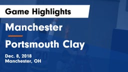 Manchester  vs Portsmouth Clay Game Highlights - Dec. 8, 2018