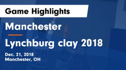 Manchester  vs Lynchburg clay 2018 Game Highlights - Dec. 21, 2018