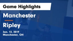 Manchester  vs Ripley  Game Highlights - Jan. 12, 2019