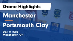Manchester  vs Portsmouth Clay Game Highlights - Dec. 2, 2023