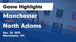 Manchester  vs North Adams  Game Highlights - Dec. 28, 2023