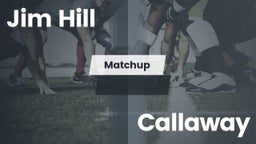 Matchup: Jim Hill  vs. Callaway 2016