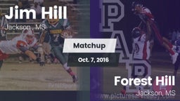 Matchup: Jim Hill  vs. Forest Hill  2016