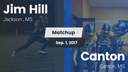 Matchup: Jim Hill  vs. Canton  2017