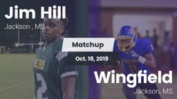 Matchup: Jim Hill  vs. Wingfield  2019