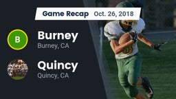 Recap: Burney  vs. Quincy  2018