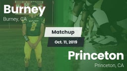 Matchup: Burney  vs. Princeton  2019