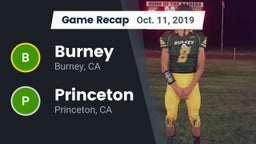 Recap: Burney  vs. Princeton  2019