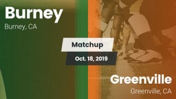 Matchup: Burney  vs. Greenville  2019