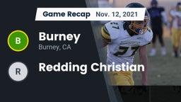 Recap: Burney  vs. Redding Christian 2021