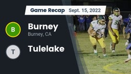 Recap: Burney  vs. Tulelake 2022