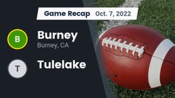Recap: Burney  vs. Tulelake 2022