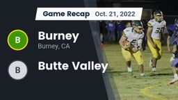 Recap: Burney  vs. Butte Valley 2022