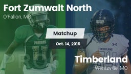 Matchup: Fort Zumwalt North vs. Timberland  2016