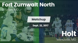 Matchup: Fort Zumwalt North vs. Holt  2017