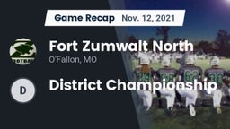 Recap: Fort Zumwalt North  vs. District Championship 2021