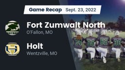 Recap: Fort Zumwalt North  vs. Holt  2022