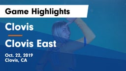 Clovis  vs Clovis East  Game Highlights - Oct. 22, 2019