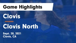 Clovis  vs Clovis North  Game Highlights - Sept. 28, 2021