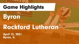 Byron  vs Rockford Lutheran Game Highlights - April 13, 2021