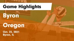 Byron  vs Oregon  Game Highlights - Oct. 23, 2021