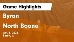 Byron  vs North Boone  Game Highlights - Oct. 5, 2022